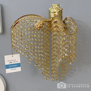 Applica Crystal Sapphire 2x E27 Or Brillant Brillant, Rangs de cristaux