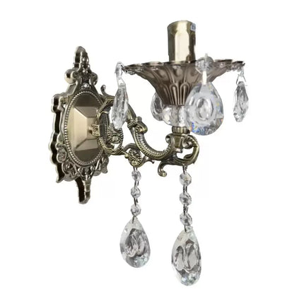 SANSSOUCI Applique Picollo Crystal, 1xE14, Laiton Antique