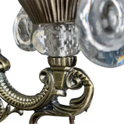 SANSSOUCI Applique Picollo Crystal, 1xE14, Laiton Antique