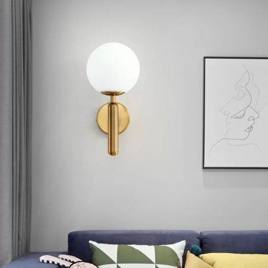 Lampe Journee 1x E27 Or Blanc Lampe d'intérieur Default Title Alessandro Design