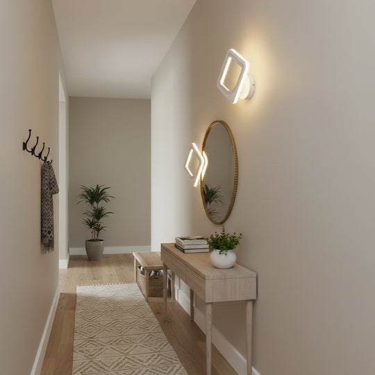 Applique murale LED Akila, 15W, Blanc, Lumière froide/chaude/neutre Appliques d'intérieur Default Title Alessandro Design