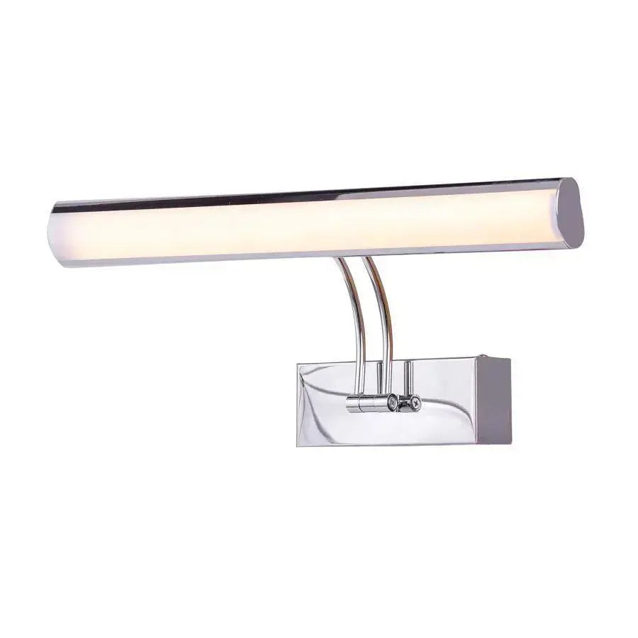 Applique murale LED pour salle de bain Ginna, 12W, Argent