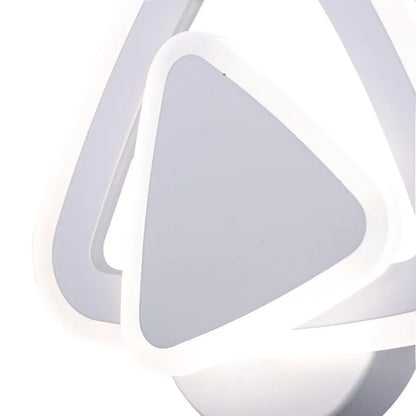 Applique LED Baldovin, 28W, Blanc, Lumière Froid/Chaud/Neutre