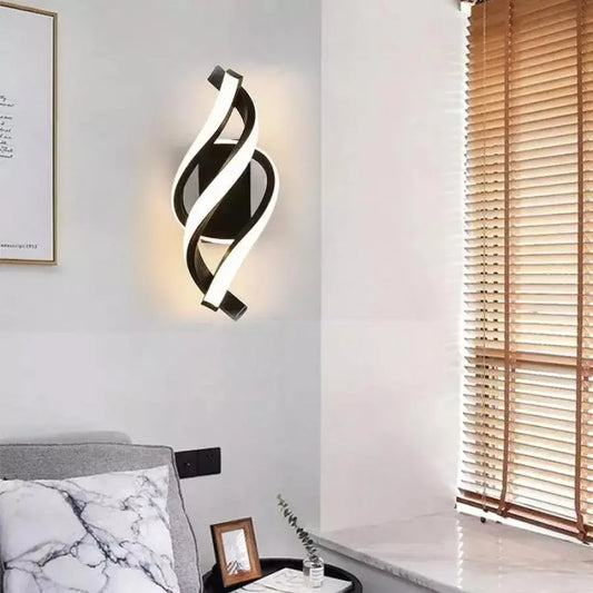 Applique murale LED Reid 14 W, lumière froide/chaude/neutre, noire