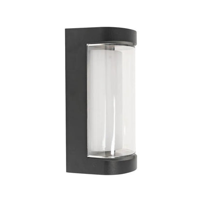 Applique LED d'extérieur Han, 12W, Métal, Noir