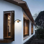 Lampe LED d'extérieur Harera, 12W, Métal, Noir