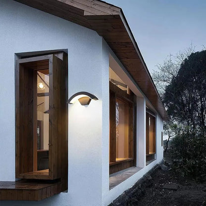 Lampe LED d'extérieur Harera, 12W, Métal, Noir