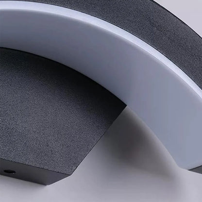 Lampe LED d'extérieur Harera, 12W, Métal, Noir