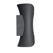 Applique d'extérieur LED Heba, 10W IP65, Métal, Noir