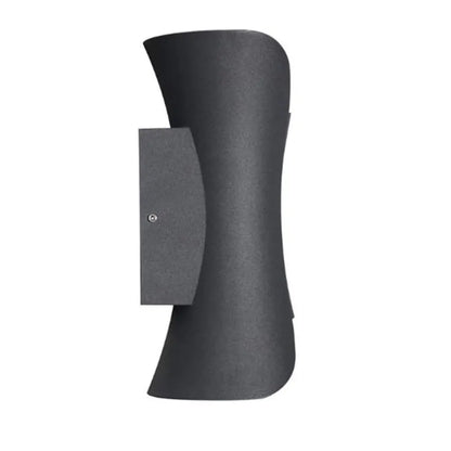 Applique d'extérieur LED Heba, 10W IP65, Métal, Noir