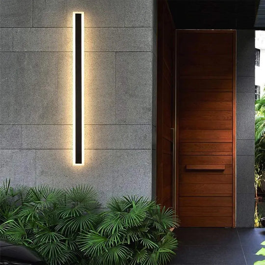 Applique d'extérieur LED Salma, 12W, IP65, Métal, Noir Applique d'extérieur Default Title Alessandro Design