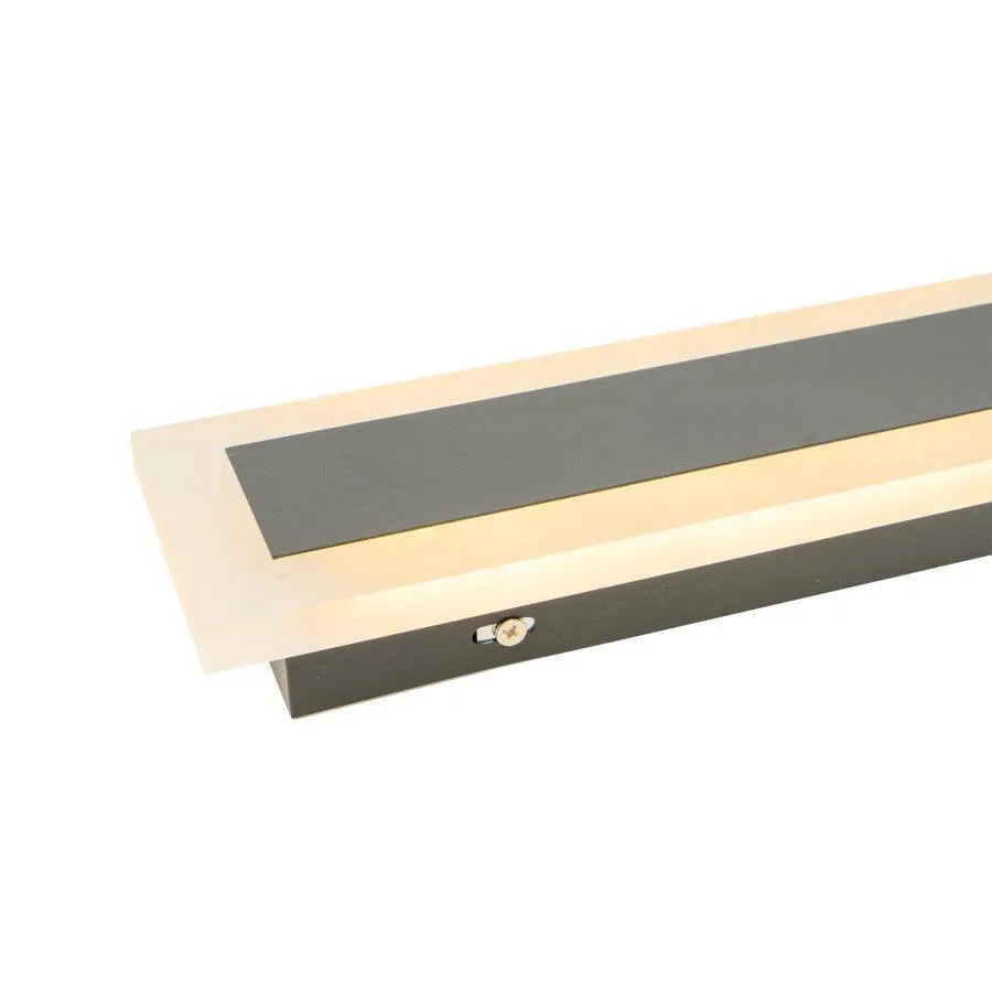 Lampe LED Delaila 22W Blanc Noir