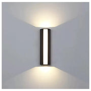 Applique murale LED d'extérieur Berfin, 7W, 3000K, Noir, Métal