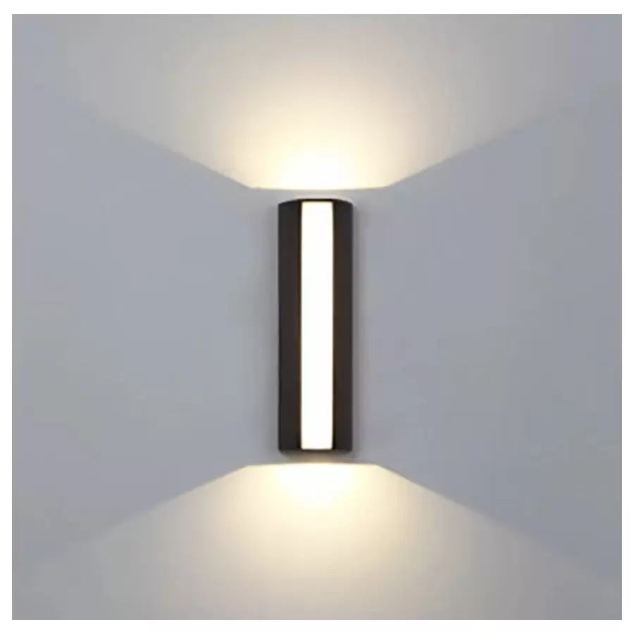 Applique murale LED d'extérieur Berfin, 7W, 3000K, Noir, Métal