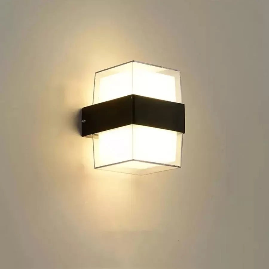 Lampe LED d'extérieur Kennedy 12W Blanc Noir