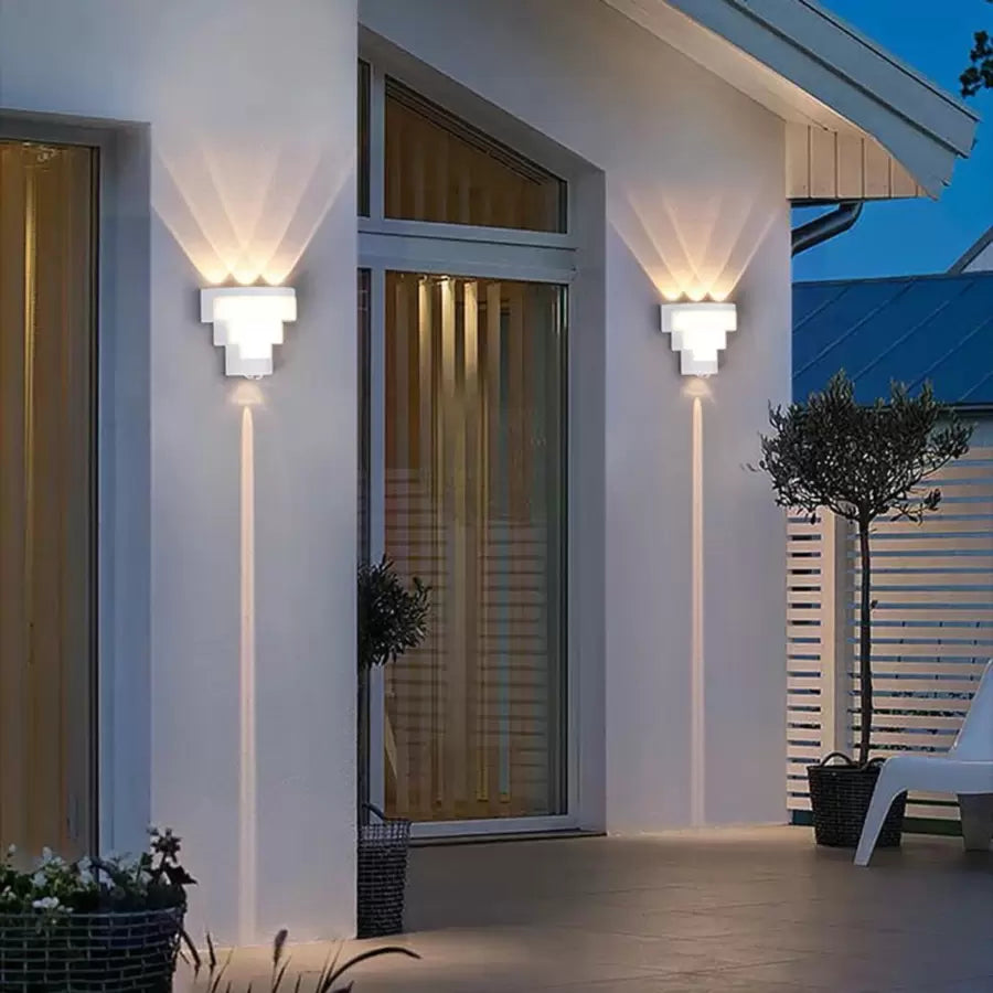 Lampe LED d'extérieur Lawrence 9W Blanc