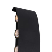 Applique LED Fantas Extérieure et Intérieure, 8 Sources x 1W, IP65, Métallique, Noir, 3000K