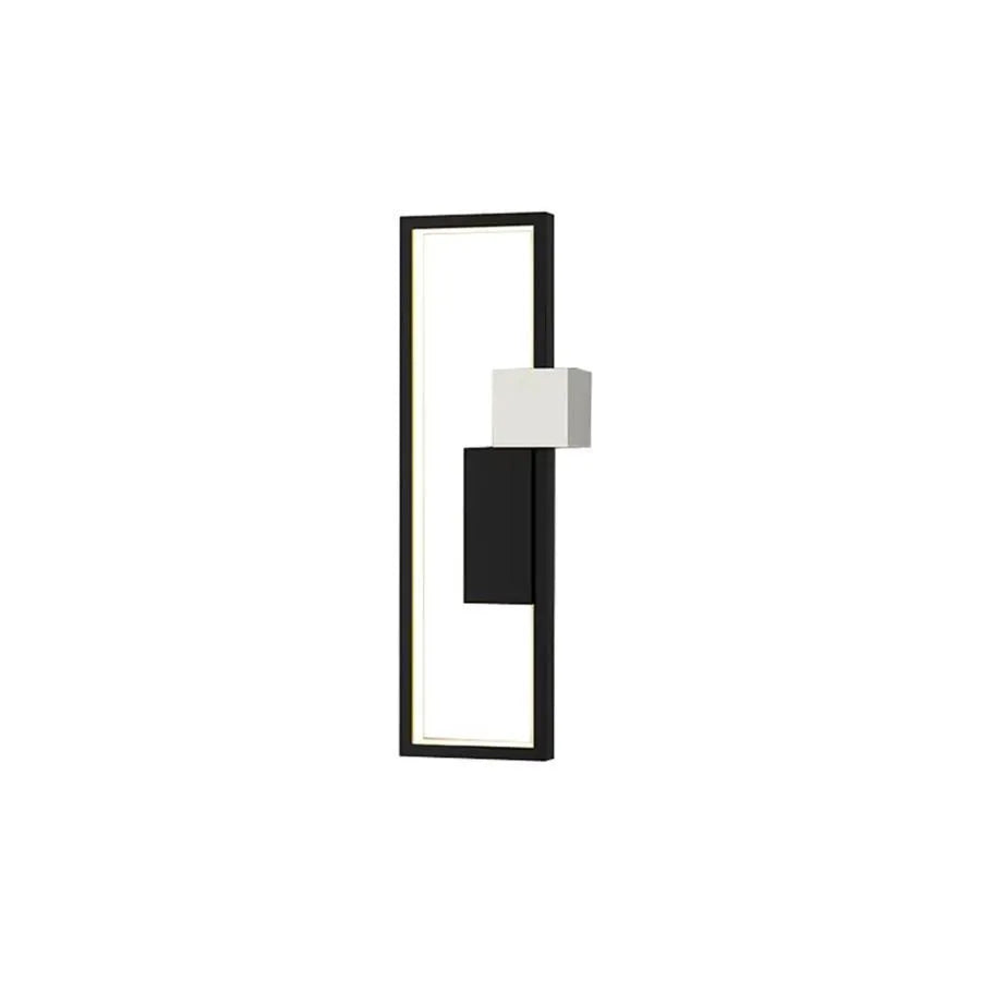 Applique murale LED Gizeh 17W, Noir