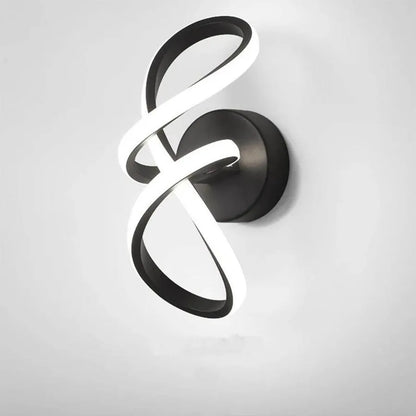 Lampe LED Isaura 23W Blanc Noir