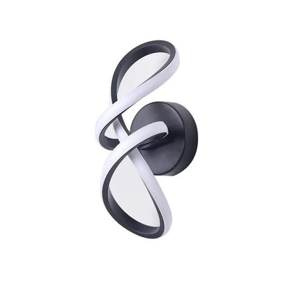 Lampe LED Isaura 23W Blanc Noir