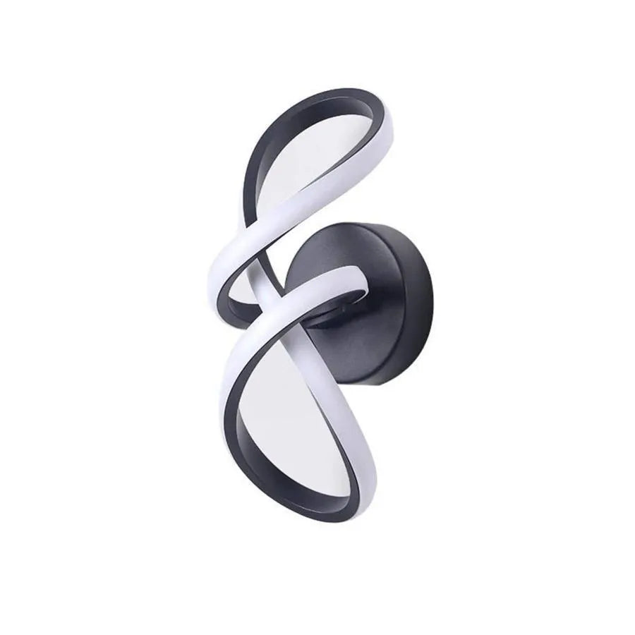 Lampe LED Isaura 23W Blanc Noir