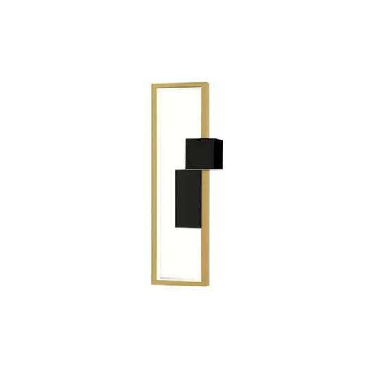 Applique murale LED Nissa 17W Or Noir Appliques d'intérieur Default Title Alessandro Design