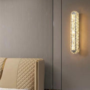 PRISCILA Applique LED, 5W, Cristal, Chrome Brillant, Lumière Chaude/Froide/Neutre