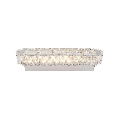 PRISCILA Applique LED, 5W, Cristal, Chrome Brillant, Lumière Chaude/Froide/Neutre