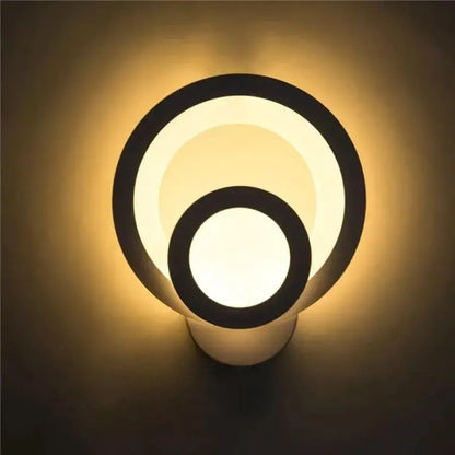 Lampe LED Urbanist 19W Ronde Lumière Froid/Chaude/Neutre Acrylique et Métal Blanc