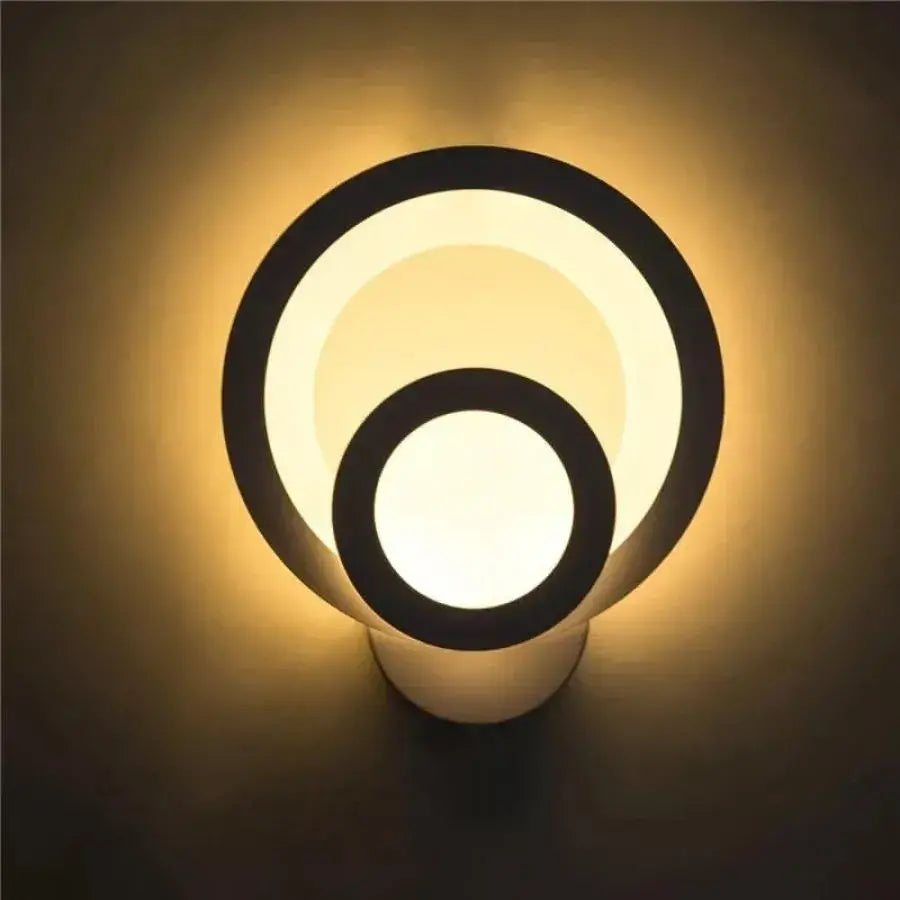 Lampe LED Urbanist 19W Ronde Lumière Froid/Chaude/Neutre Acrylique et Métal Blanc
