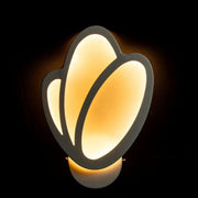 Applique LED Tulip 16W, Lumière Froide/Chaude/Neutre 3000K/4000K/6000K, Blanc, Métal et Acrylique