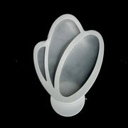 Applique LED Tulip 16W, Lumière Froide/Chaude/Neutre 3000K/4000K/6000K, Blanc, Métal et Acrylique