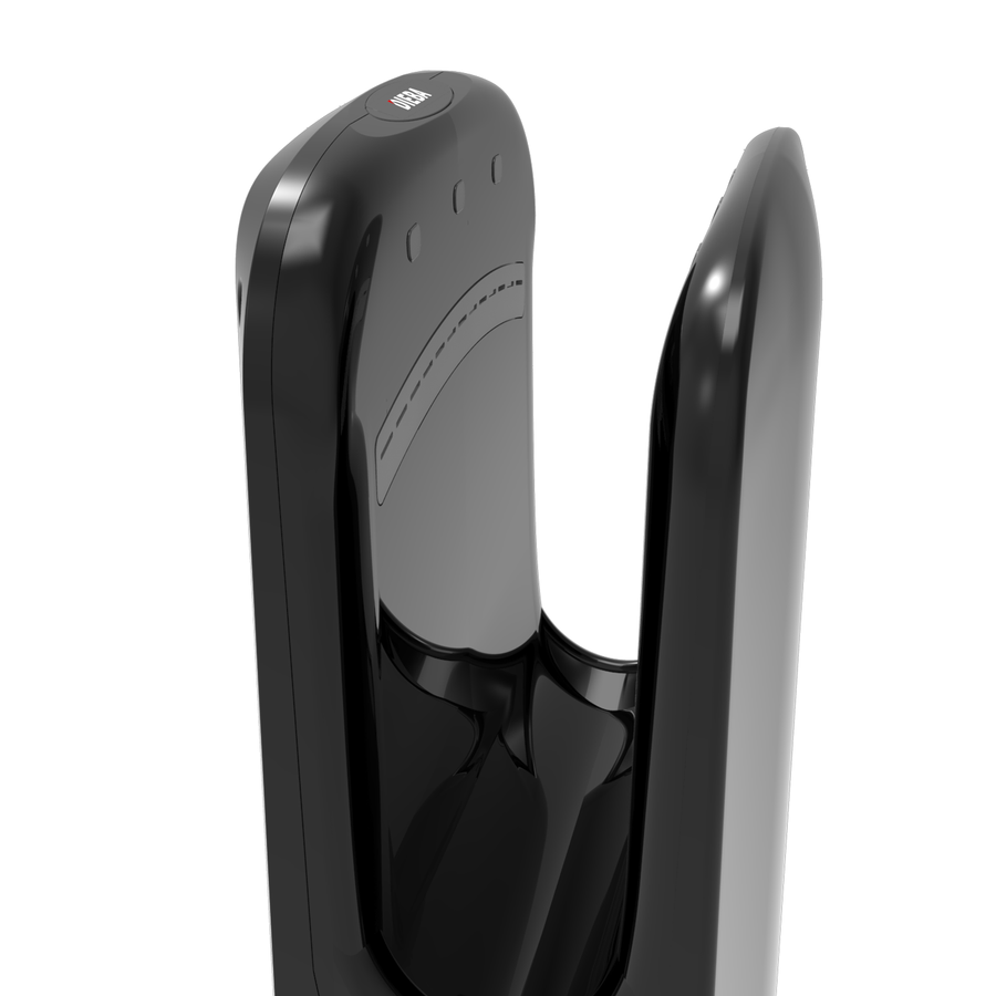 Sèche-mains avec capteur, 2000W, ABS, noir 2029BK