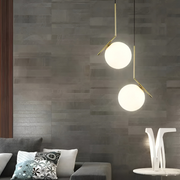 LOFT Haven Lustre, 1x E27, Blanc Doré, Métal, Hauteur Réglable, Moderne