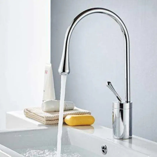 Robinet de salle de bain, sanitaire en laiton, chromé, WZY/323/B