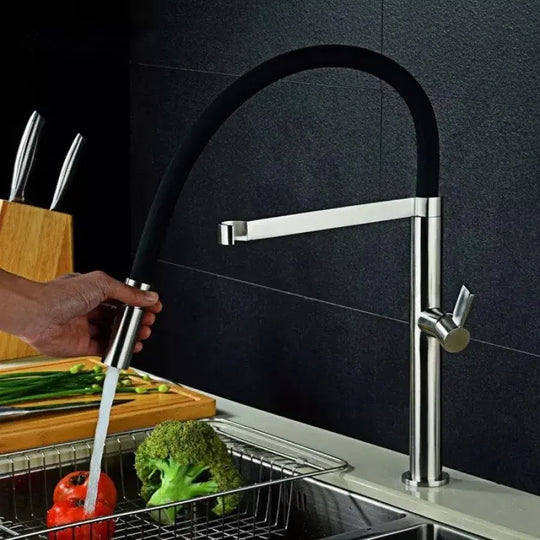 Robinet de cuisine KORMAN TECHNIK, sanitaire en laiton, chromé, CF2044 robinets de cuisine titre par défaut Alessandro Design