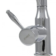 Robinet de cuisine, sanitaire en laiton, noir avec chrome, WZX/2019