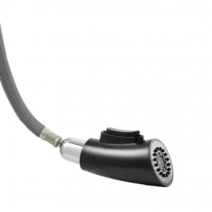 Robinet de Cuisine avec Douche Extractible, Sanitaire en Laiton, Chrome, W059