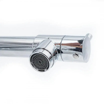 Robinet de cuisine avec douche extractible, acier inoxydable et laiton chromé, YD/301