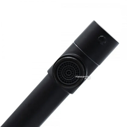 Robinet de cuisine, acier inoxydable et laiton noir, YD/302