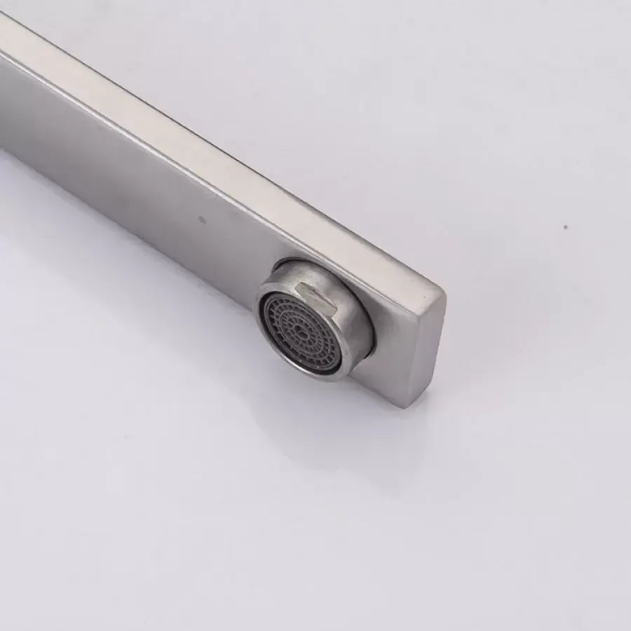 Robinet de cuisine, acier inoxydable SUS304, satiné, CF006