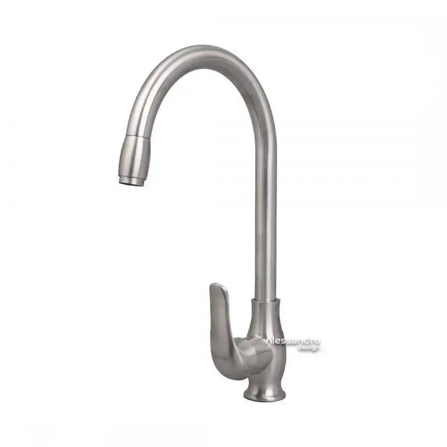 Robinet de cuisine, Acier inoxydable SUS304, Finition satinée, CF009