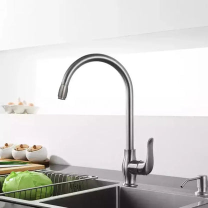 Robinet de cuisine, Acier inoxydable SUS304, Finition satinée, CF009