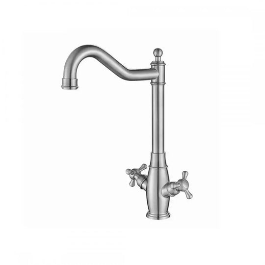 Robinet de cuisine, acier inoxydable SUS304, satiné, robinets de cuisine YSQ/103 Titre par défaut Alessandro Design