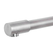 Robinet de cuisine avec robinet rotatif, Levier unique, Acier inoxydable SUS304, Finition satinée, CF003