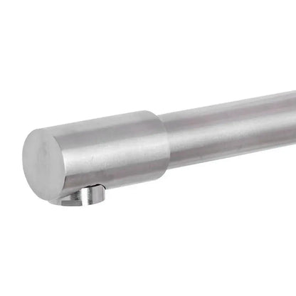 Robinet de cuisine avec robinet rotatif, Levier unique, Acier inoxydable SUS304, Finition satinée, CF003