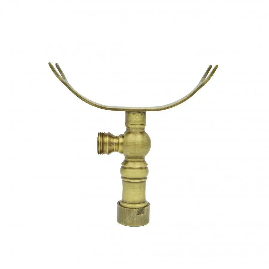 Robinet de douche avec douche et flexible, laiton sanitaire, bronze antique, OD/2043