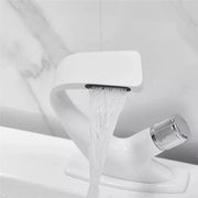 Robinet de lavabo, sanitaire en laiton, blanc, OD/2058