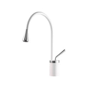 Robinet de lavabo, sanitaire en laiton, blanc, WZY/326/B