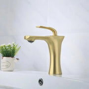 Robinet de lavabo, sanitaire en laiton, doré, OD/2066